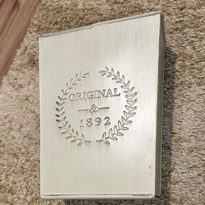 Decorative Metal Wall Vintage Style Decor Embossed Original & 1892 NWOT